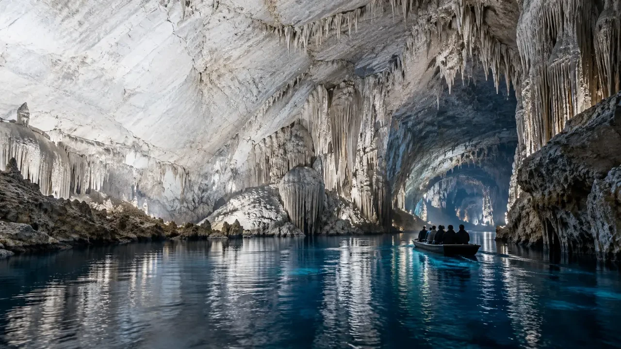 Grottes du Lot : visite d’une rivière souterraine en barque
