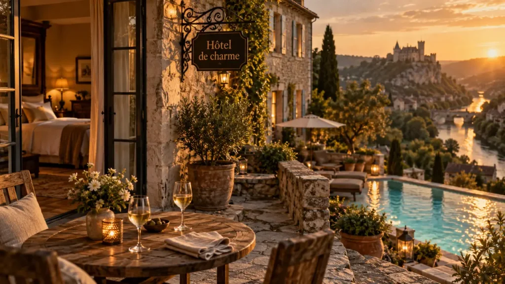 Hôtel de charme dans le Lot : le bon choix dépend de votre destination et de vos priorités