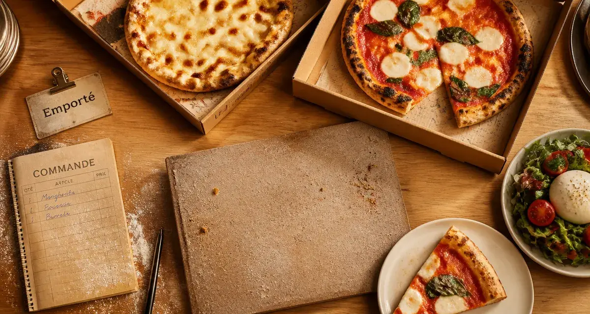 Pizzeria gramat : emporté et repas partagé, pizza et carte