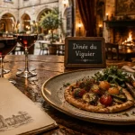 Restaurants figeac lot : assiette bistronomique dans un restaurant à Figeac