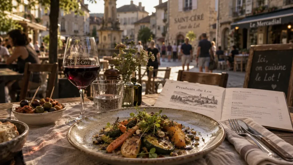 Restaurants à Saint-Céré dans le Lot : comparez cuisine, ambiance et emplacement